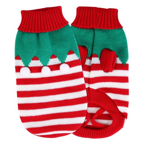Pet Christmas Turtleneck Sweater Dog Cat Christmas Clothes Snowman Stripes Costume Winter Holiday Sweater for Small Medium Kitten Puppy Cats Dogs Pet Christmas Turtleneck Sweater Dog Cat Christmas Clothes Snowman Stripes Costume Winter Holiday Sweater for Small Medium Kitten Puppy Cats Dogs